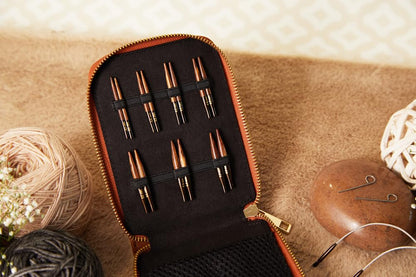 KnitPro Ingwer Stricknadel-Set Mini, austauschbar, 3,00–6,00 mm