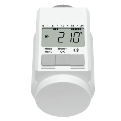 eQ-3 Eqiva Model L Elektronik-Heizkörperthermostat 4er Set Weiss