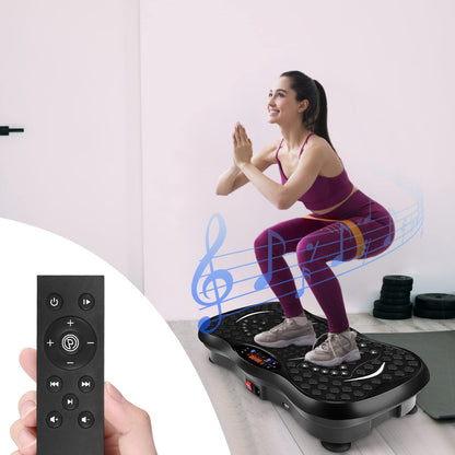 EVOLAND Vibrationsplatte 3D E1209 mit Bluetooth und Widerstandsbändern