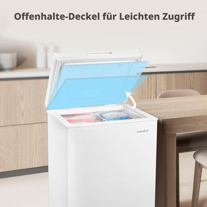 Comfee Gefriertruhe 99 L, Inverter-Kompressor, 38 dB, 4-Sterne