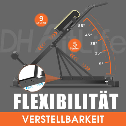DH FitLife 5in1 Rückenstrecker Roman Chair – Klappbar