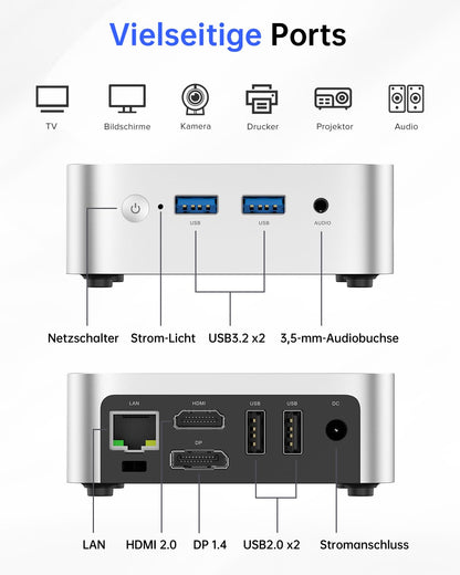 ACEMAGICIAN Vista Mini V1 Mini PC - 16GB RAM 1TB SSD N150 Win11