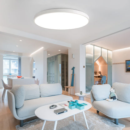 JDONG LED Deckenleuchte 54W flach rund weiss 3000K Ø 50 cm