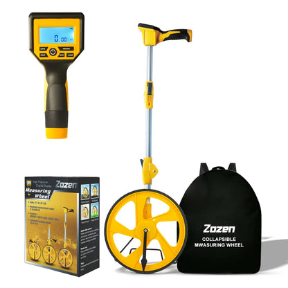 Zozen Digitales Messrad faltbar mit Display und Rucksack