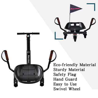 Fastvert Umweltfreundlicher Hoverboard Sitz – Universal, Sicher