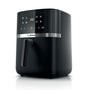 Bosch Serie 4 Heissluftfritteuse XL 6.1L Schwarz MAF462B0. Schwarzes, kompaktes Gerät zum fettarmen Frittieren und Garen.