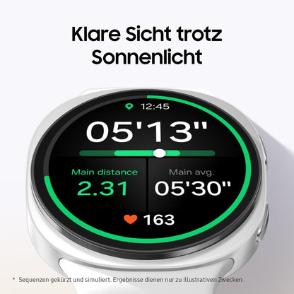 Samsung Galaxy Watch8 Smartwatch 40 mm Bluetooth Graphite Sport Band
