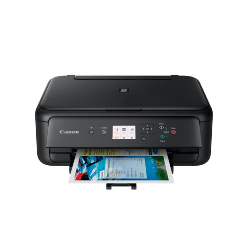 Canon PIXMA TS5150 Multifunktionsdrucker - WLAN Heim. Kompakter, schwarzer Tintendrucker. Kabelloses Drucken, Scannen, Kopieren im Heimbereich.