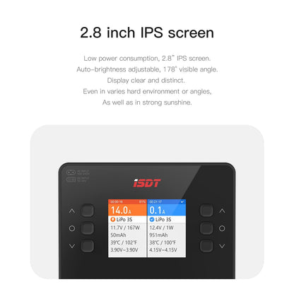 ISDT K2 Air Bluetooth Lipo Ladegerät – Zweikanal AC/DC