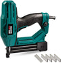 NEU MASTER Elektrotacker NTC0040, kompakter grau-schwarzer Korpus. Befestigt Klammern und Nägel schnell in Polster & Holz.
