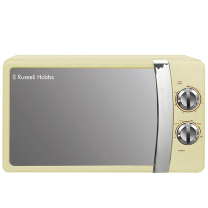 Russell Hobbs RHMM701C Solo-Mikrowelle, 700 W, 17 L, Creme
