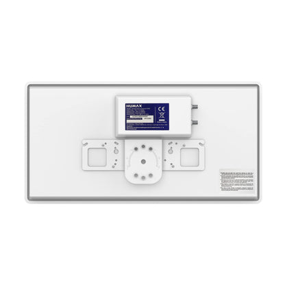 HUMAX Flat H39D2 SAT Flachantenne für 2 Teilnehmer Weiss