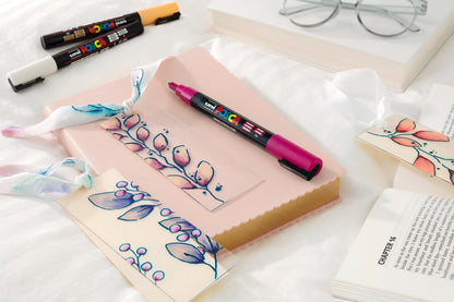 POSCA Marker Set 186829, 20 Acrylmarker im Metallkoffer