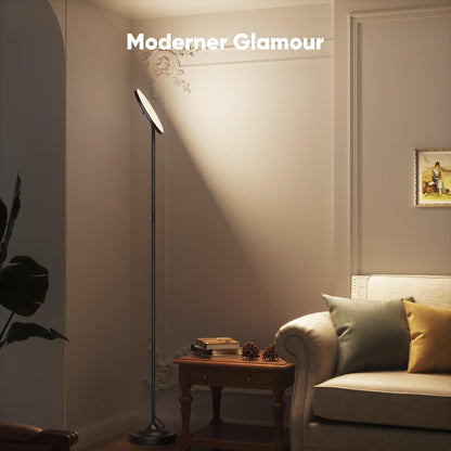 SIBRILLE LED Stehlampe 36W, dimmbar mit Fernbedienung Deckenfluter