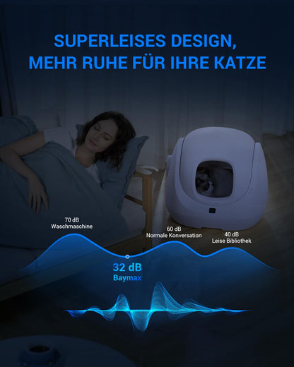 CATLINK Baymax Selbstreinigendes Katzenklo - XXL Smart