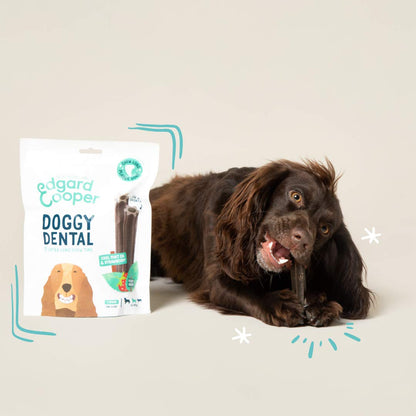 Edgard & Cooper Dental Sticks Medium Hund, Minze & Erdbeere, 56 Stück
