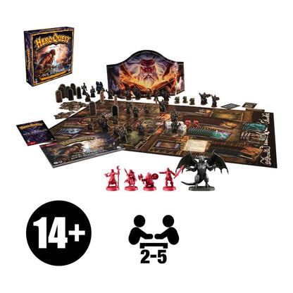 Avalon Hill HeroQuest Der Aufbruch, Fantasy-Brettspiel ab 14 Jahren