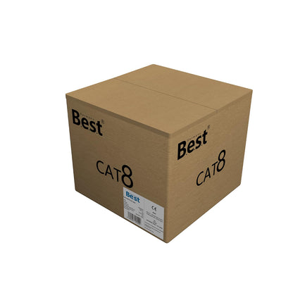 Germany Best CAT 8 Verlegekabel - 100M S/FTP LSZH Simplex