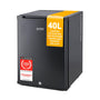 TZS First Austria FA-5172 Mini-Kühlschrank 40 l, lautlos, schwarz