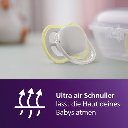 Philips Avent Natural Response Geschenkset, 2 Flaschen + 4 Schnuller