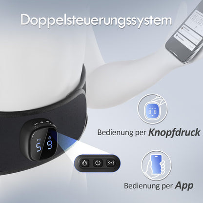 Comfytemp Wärmegürtel Rücken mit Massage, Akku, 9 Wärmestufen