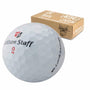 Wilson DX2/Duo Soft Golfbälle Lakeballs - 50 Stk. AAAAA Weiss. Runde, weiße Lakeballs für das Golfspiel.