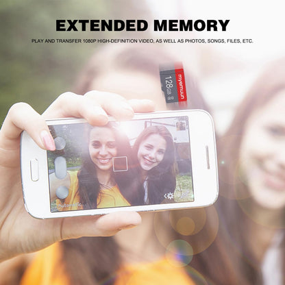 myemuun Speicherkarte 128 GB mit Adapter, 2er-Pack, Class 10