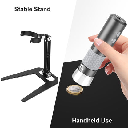 Jiusion 4K WiFi USB Digitalmikroskop 50-1000x mit Metallständer