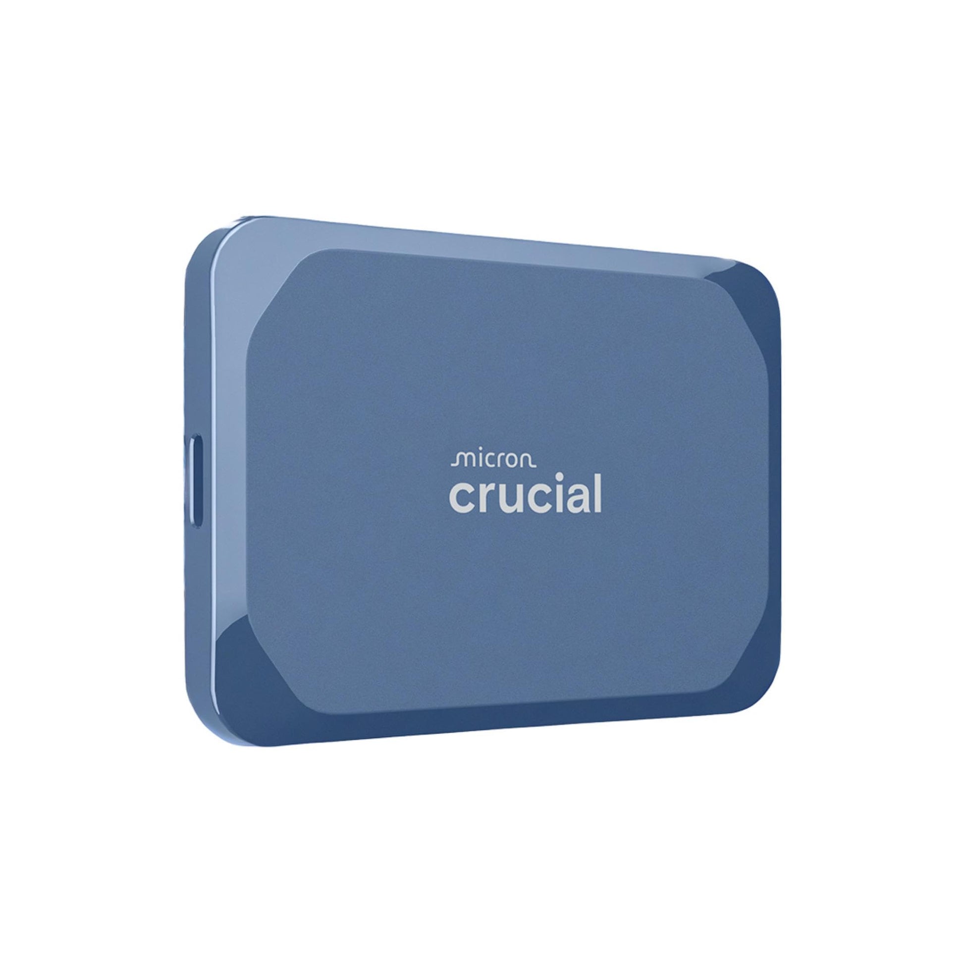 Crucial X10 Portable SSD 4TB - 2.100MB/s - Blau matt. Externer Datenspeicher für schnellen Transfer.