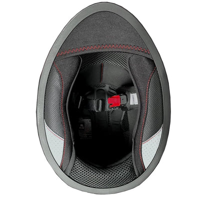 RALLOX M72 Integralhelm Motorradhelm schwarz matt Grösse M