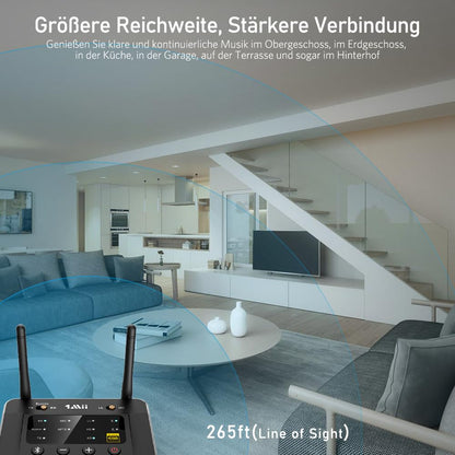 1Mii B03Pro Bluetooth Transmitter Empfänger TV HiFi AptX HD