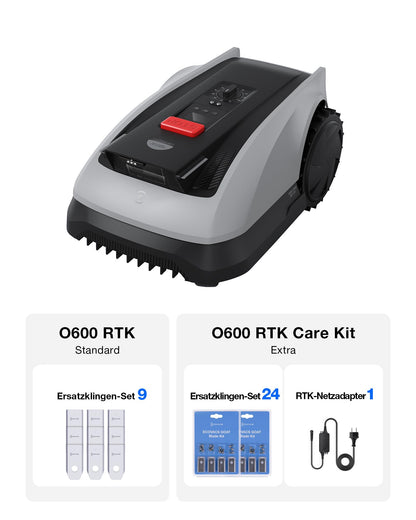 ECOVACS GOAT O600 RTK Care Kit Mähroboter ohne Begrenzungskabel