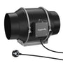 Aygrochy EC Motor Regelbar Rohrventilator - 125mm 416m³/h zur effizienten Luftregulierung in Lüftungskanälen.