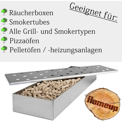 Flameup Buchenpellets 100 % Buche für Grill, Smoker und Pizzaofen