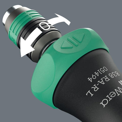 Wera Kraftform Kompakt 60 RA-R 1 Bit-Set - 17-teilig