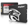 KingSpec 2TB 2.5" SATA SSD | Interne Festplatte. Rechteckig, flach. Speichert Daten via SATA für PCs/Laptops.