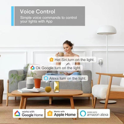 Onvis Thread Matter Smart Plug Steckdose – Für HomeKit Alexa