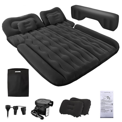 FORMIZON Auto Luftmatratze SUV – 180x140cm Doppel Set. Rechteckige, aufblasbare Matratze für Schlafkomfort im SUV-Rücksitz.