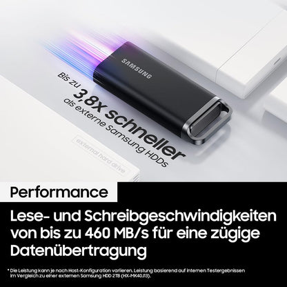 Samsung Portable SSD T5 EVO Externe USB-C SSD - 8 TB