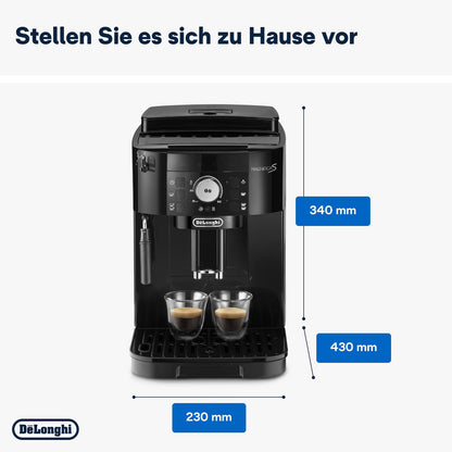 De'Longhi Magnifica S ECAM11.112.B Kaffeevollautomat - Schwarz