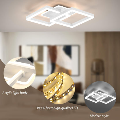 ANTENLICHT LED Deckenleuchte Smart Dimmbar - Weiss