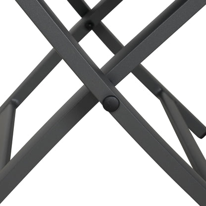 Grand patio Gartenhocker, Klapphocker aus Aluminium und Textilene