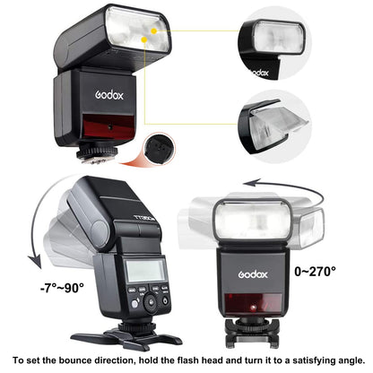Godox TT350S Aufsteckblitz TTL HSS für Sony Mirrorless Kameras