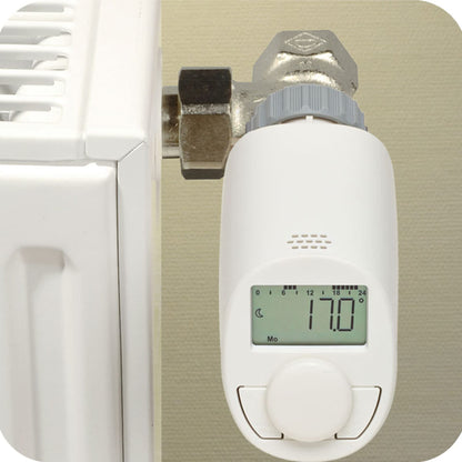 eqiva Model N Elektronik-Heizkörperthermostat - 3er-Set