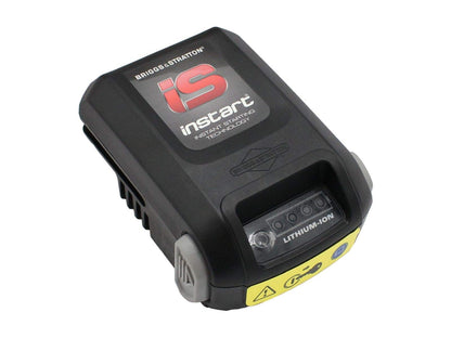 Briggs & Stratton Instart IS Akku BS593560 für Rasenmäher. Schwarz, rechteckig. Liefert Startstrom für Instart-Rasenmäher.
