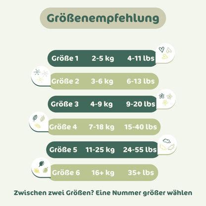 Naty BioEmbrace Babywindeln Grösse 6 (16 kg+), 102 Stück