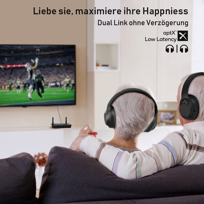 1Mii B03Pro Bluetooth Transmitter Empfänger TV HiFi AptX HD