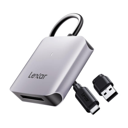 Lexar RW510 CFexpress Typ B Kartenleser USB 3.2 Gen 2 mit integriertem USB-C-Kabel