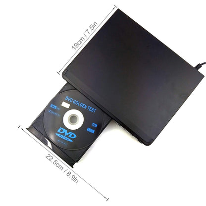 LONPOO LP-099 DVD-Player mit HDMI, 1080p Upscaling, regionsfrei