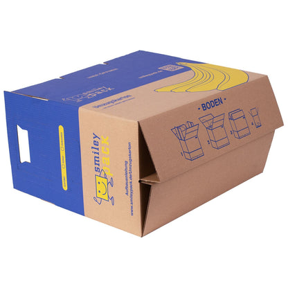 smiley pack Umzugskartons 25 Stück 600 x 328 x 340 mm bis 40 kg